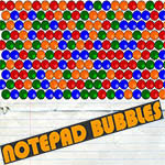 Notepad Bubbles