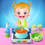 Baby Hazel Kitchen Time