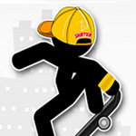Stickman Skate 360 Epic City