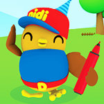 Didi Friends Coloring Book