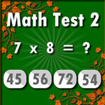 Math Test 2