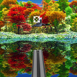 Duck Hunter Autumn Forest