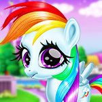 Rainbow Pony Caring
