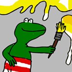 Coloring Kikker