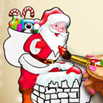 Santa Christmas Coloring