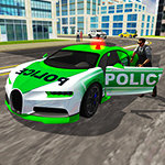 Police Chase Real Cop Driver