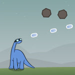 Dinosaurs And Meteors